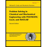 problem solving in chemical and biochemical engineering with polymath