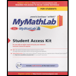 MyMathLab / MyStatLab  Student Access Kit