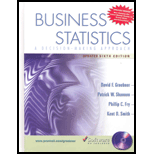 Business Statistics  Decision Making Approach, Updated  With CD Package