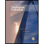 Technical Calculus  With CD   Package