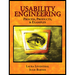 Usability Engineering  Process, Products and Examples