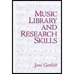 Music Library and Research Skills