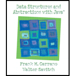 Data Structures and Abstractions with Java   With CD