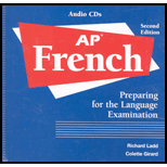 AP French  Preparing for the Language Exam   CDs (7)