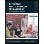 Effective Small Business Management   With CD