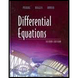 Differential Equations   With Ordinary Diff