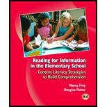 Reading for Information in Elementary School  Content Literacy Strategies to Build Comprehension