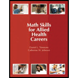 Math Skills for Allied Health Careers