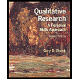 Qualitative Research  A Personal Skills Approach