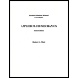 Applied Fluid Mechanics - Student Solutions Manual 6th Edition ...