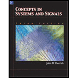 Concepts in Systems and Signals