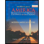 America  Pathways to the Present Modern