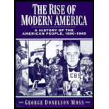 Rise of Modern America  A History of the American People, 1890 1945