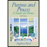 Purpose and Process  Reader for Writers