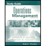 Operations Management - Study Guide - Roberta Russell