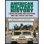 American Military History  Survey From Colonial Times to the Present