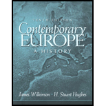 Contemporary Europe  A History