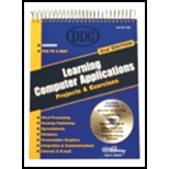 Learning Computer Applications  Projects and Exercises   With CD