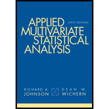 Applied Multivariate Statistical Analysis