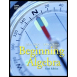 Beginning Algebra Package