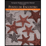 Ponto De Encontro  European Student Activities Manual