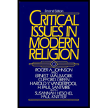 Critical Issues in Modern Religion