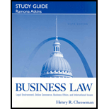 Business Law - Study Guide 6th edition (9780131985001) - Textbooks.com