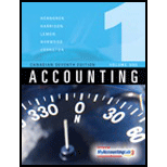 Accounting, Volume 1   With CD (Canadian Edition)