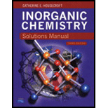 Inorganic Chemistry   Solutions Manual