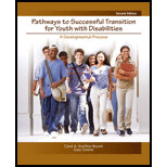 Pathways to Successful Transition for Youth with Disabilities  A Developmental Process