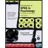 Introduction to SPSS in Psychology