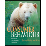 Consumer Behaviour CANADIAN EDITION<