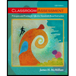 Classroom Assessment: Principles and Practice for Effective Standards ...