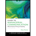 Guide to Managerial Communication