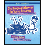 Challenging Behavior in Young Children