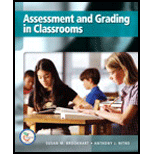 Assessment and Grading in Classrooms