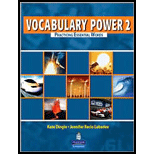 Vocabulary Power 2  Practicing Essential Words