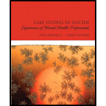 Case Studies in Suicide Experiences of Mental Heath Professionals