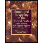 Structured Inequality in United States  Discussions on the Continuing Significance of the race, Ethnicity and Gender