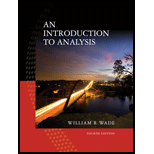 Introduction to Analysis