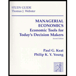 Managerial Economics (Study Guide)