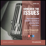 Consider the Issues Audio CD