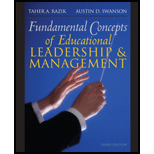 Fundamental Concepts of Educational Leadership