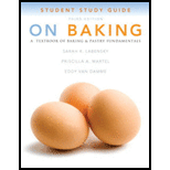 On Baking   Study Guide