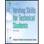 Writing Skills for Technical Students