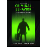 Criminal Behavior  Psychosocial Approach