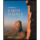 Foundations of Earth Science   With CD