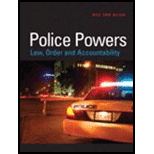 Police Powers  Law, Order and Accountability (Canadian)