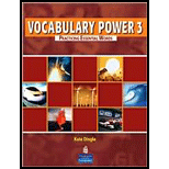 Vocabulary Power 3  Practicing Essential Words