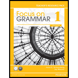 Focus on Grammar 1 Teachers. Resource Pak.